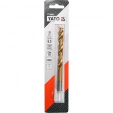 YATO Burghiu pentru metal HSS-TiN, diametru 9.5 mm..